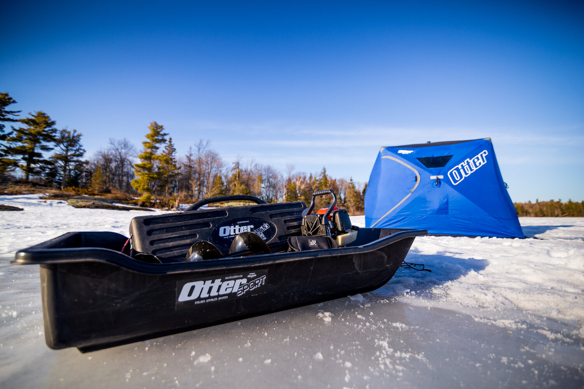 Otter Pro Ice Fishing Sled for Sale in Appleton, WI - OfferUp