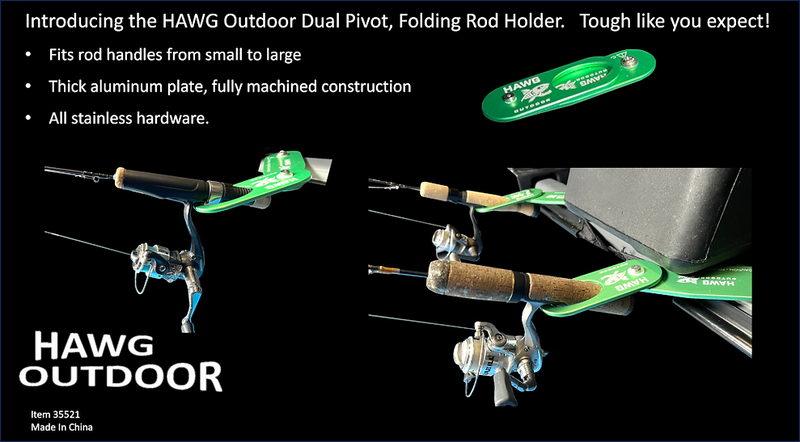 Load image into Gallery viewer, HAWG Outdoor Folding Rod Holder
