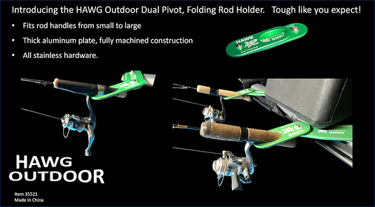HAWG Outdoor Folding Rod Holder