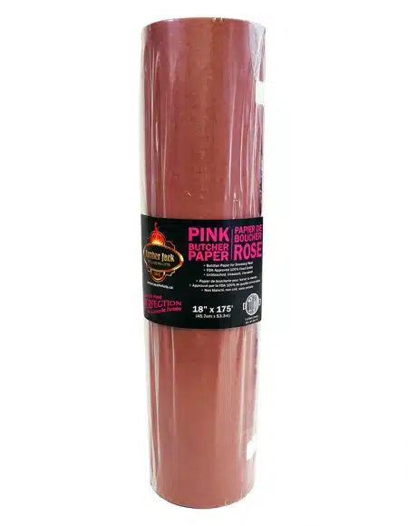 LUMBERJACK Pink Butcher Paper 24"