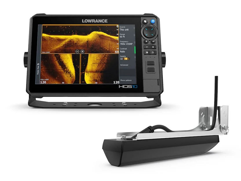 Lowrance HDS-10 PRO w/ ActiveImaging™ HD 3-in-1 Transducer — CMX