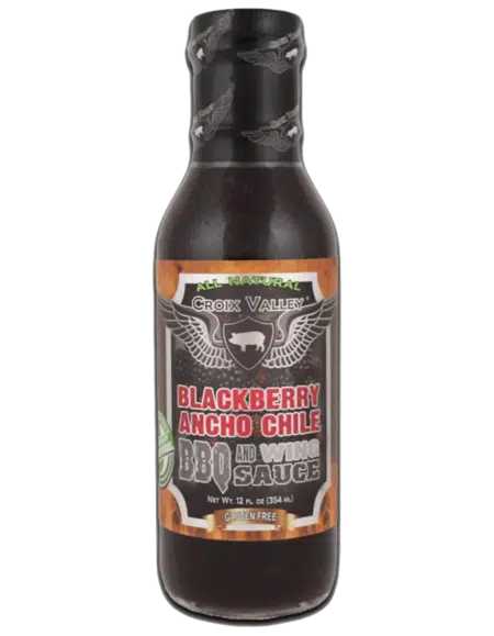 CROIX VALLEY Blackberry Ancho Chili BBQ & Wing Sauce