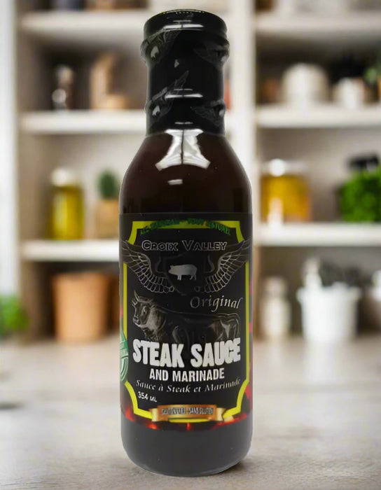 CROIX VALLEY Original Steak Sauce and Marinade