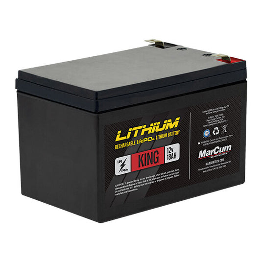 MARCUM LITHIUM 12V 18AH LIFEPO4 KING Battery Only