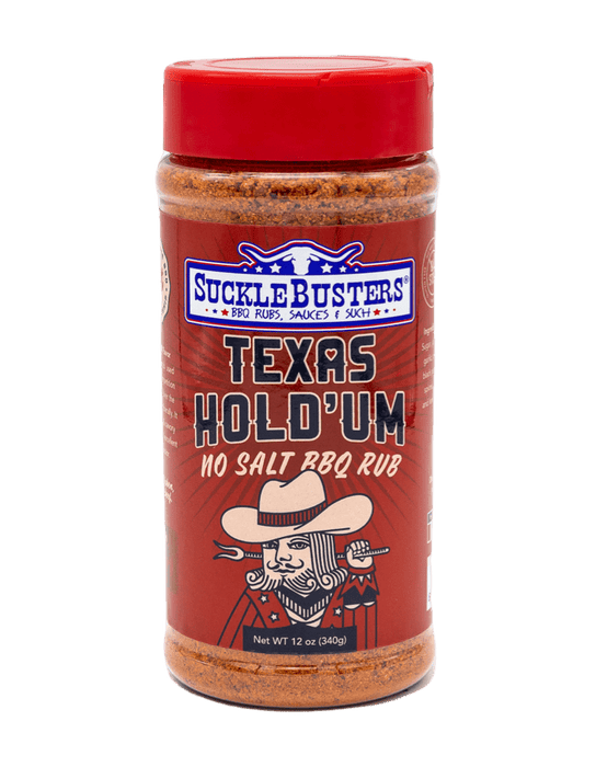 SUCKLEBUSTERS Texas Hold 'Um No Salt BBQ Rub