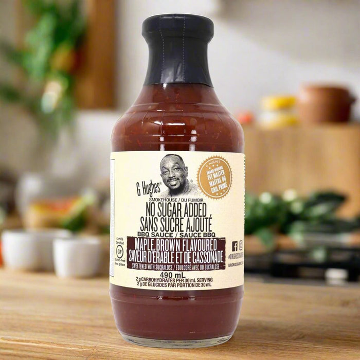 G. Hughes Sugar Free Sauces: Maple Brown BBQ Sauce