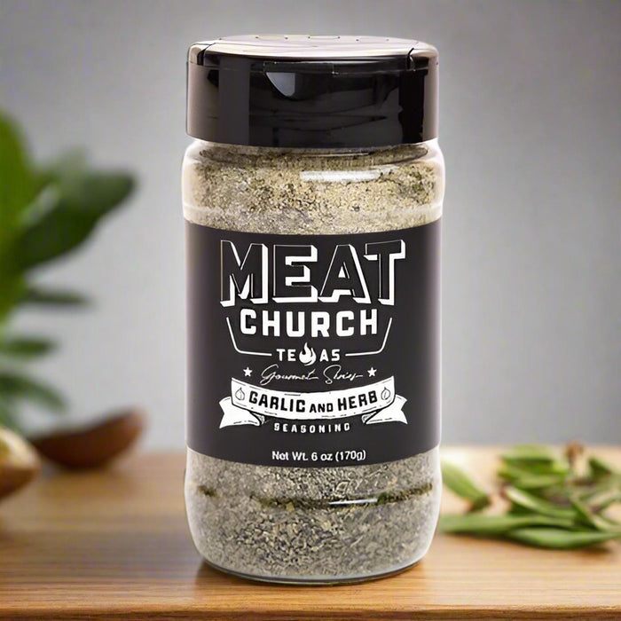 MEAT CHURCH Gourmet Garlic & Herb Rub