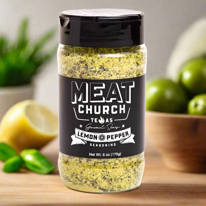 MEAT CHURCH Gourmet Lemon Pepper Seasoning