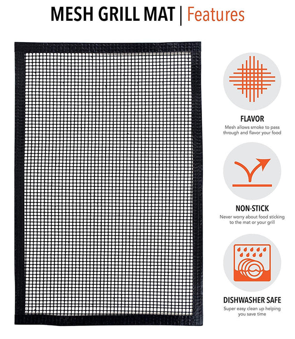 Non-Stick Mesh Grill Mat - 1 Pack