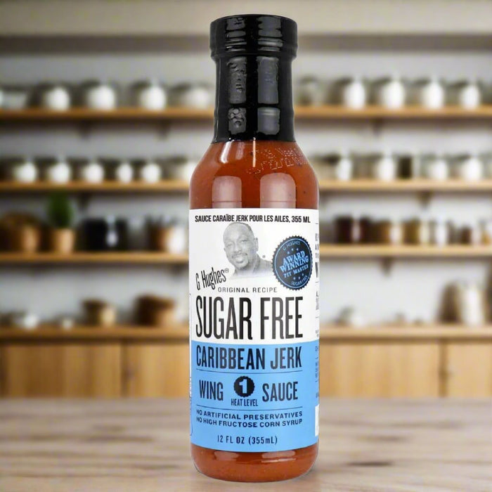 G. Hughes Sugar Free Sauces: Caribbean Jerk Wing Sauce