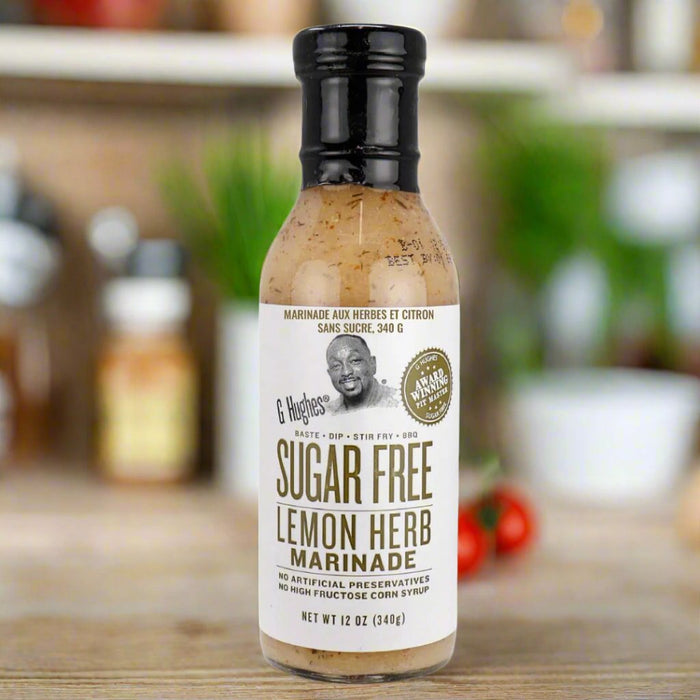 G. Hughes Sugar Free Sauce: Lemon Herb Marinade