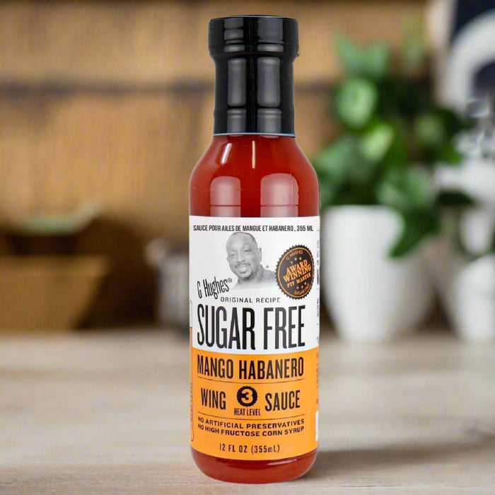 G. Hughes Sugar Free Sauces: Mango Habanero Wing Sauce