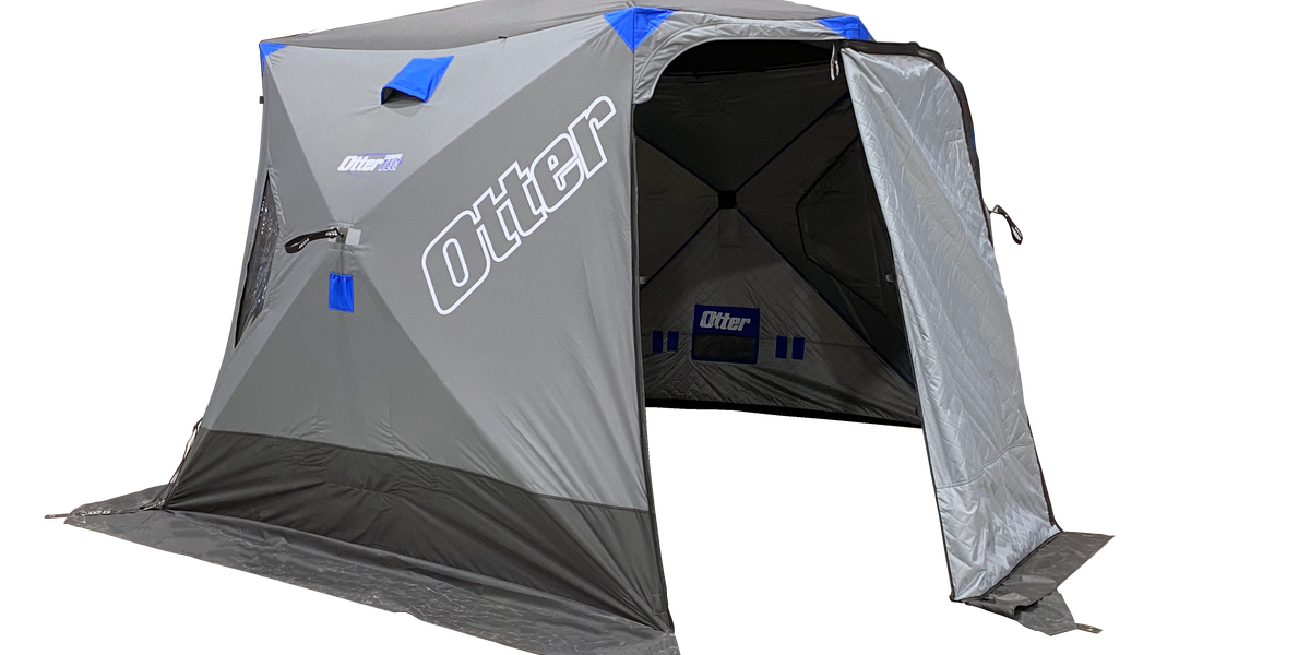Otter Outdoors XTH Pro 6-8 Person Resort Hub Thermal Ice Shelter