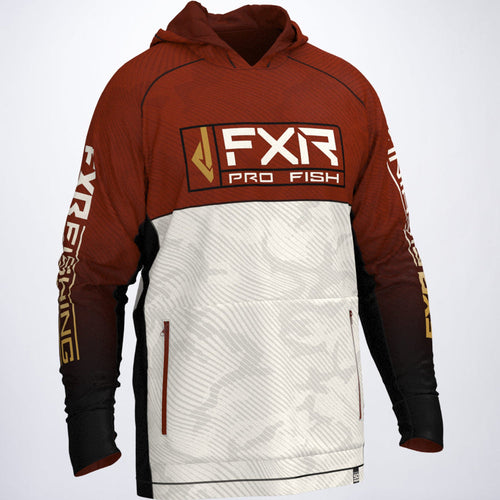 FXR Men's Tournament Hybrid UPF Pullover Hoodie