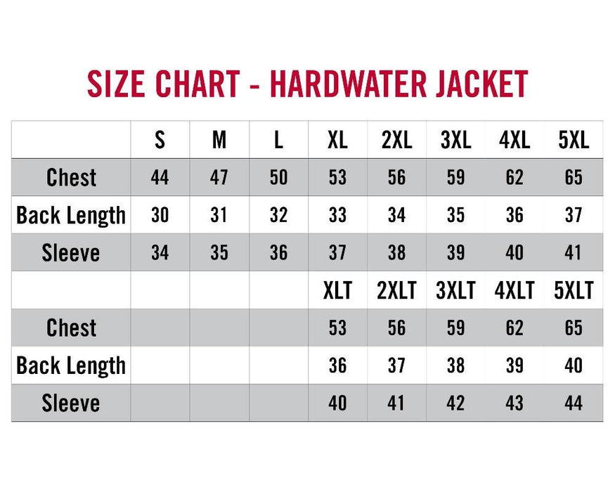 Striker Ice Hardwater Jacket - Gray/Red