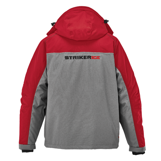 Striker Ice Hardwater Jacket - Gray/Red