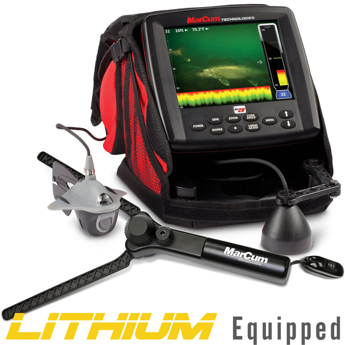 MARCUM LX-9L LITHIUM Equipped Sonar/Underwater Camera System
