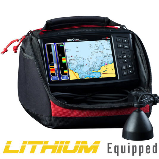 MARCUM MX-7 GPS LITHIUM Equipped GPS/Sonar System
