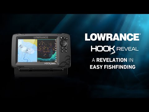 Lowrance HOOK Reveal 9 TripleShot with C-MAP Contour+ Card